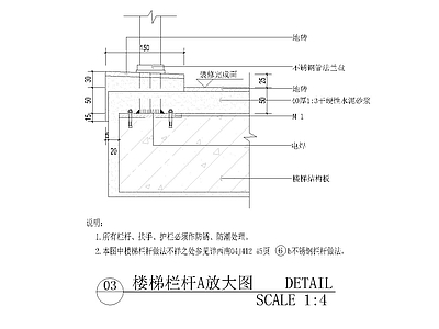 不锈钢踢脚线及墙布墙面大样图施工图下载【id:271633993】