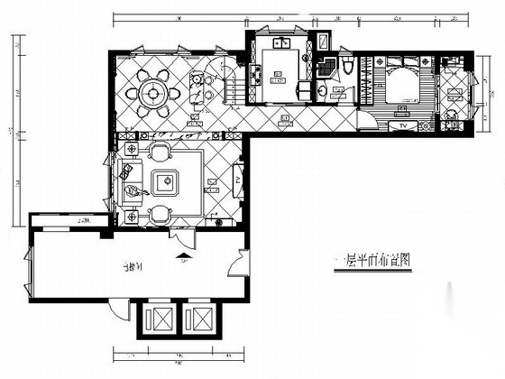 精品双层洋房别墅装修设计CAD施工图（含效果）