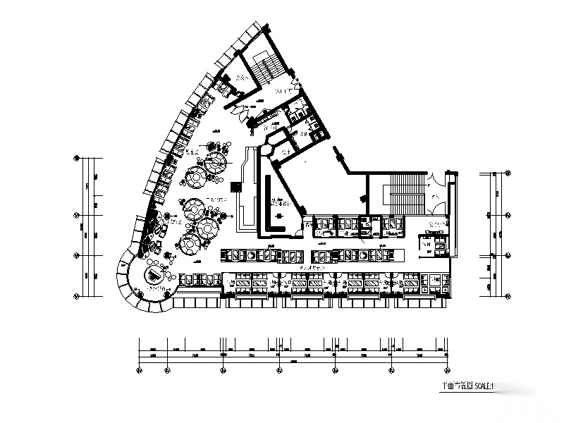 某现代风格西餐厅设计CAD施工图（含实景图）