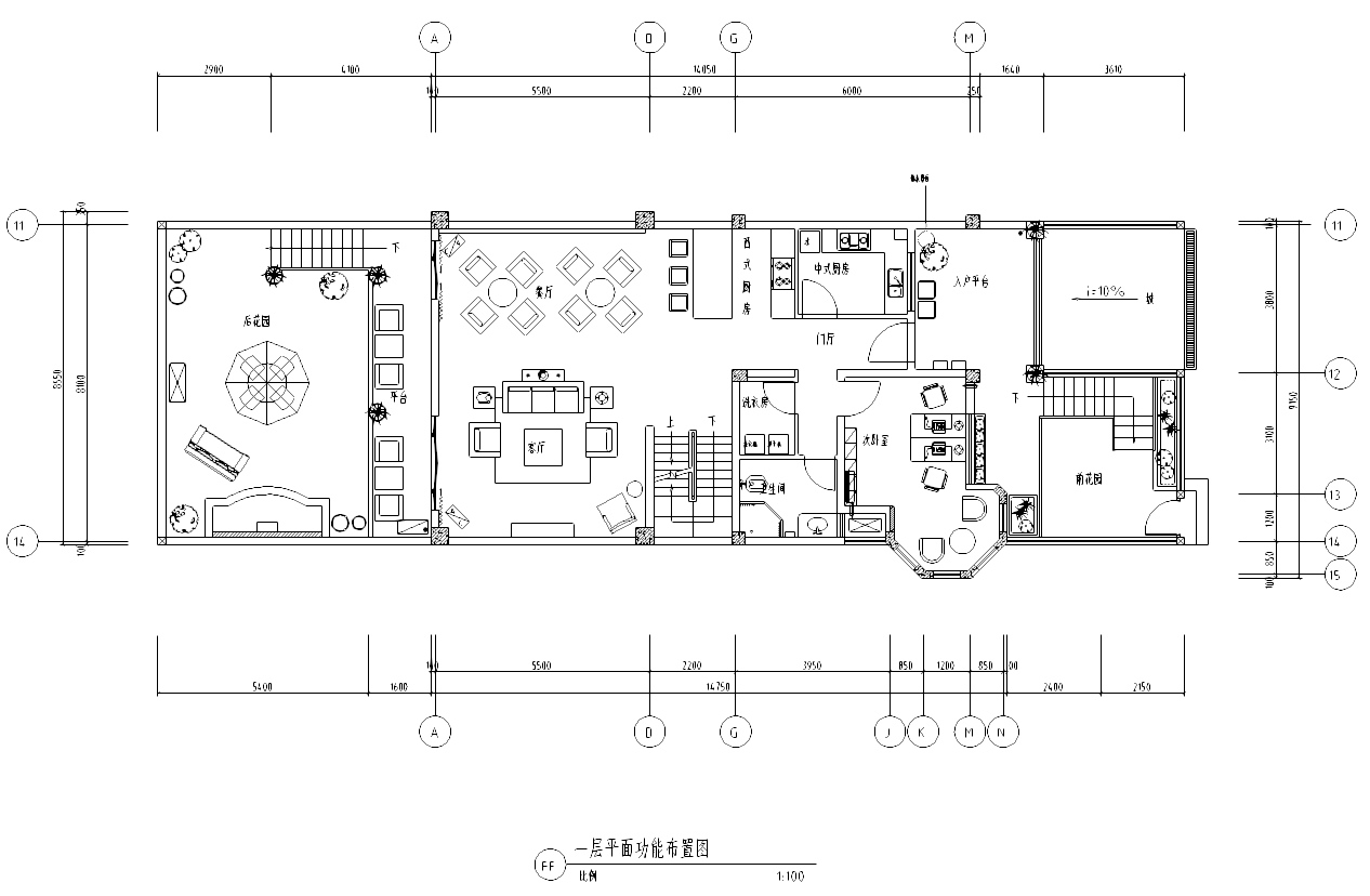 [四川]雅安某三层现代风格别墅设计施工图