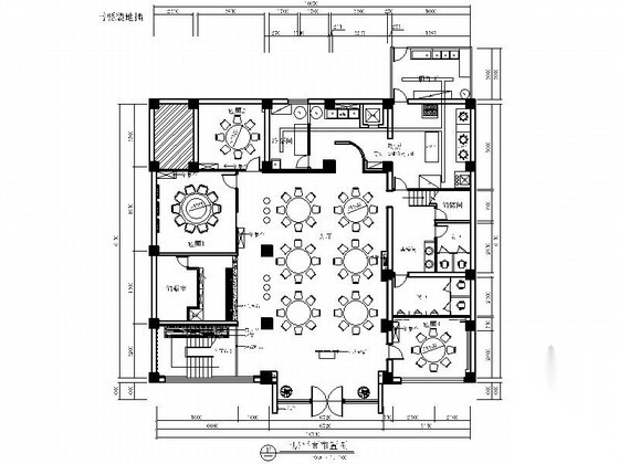 [浙江]现代风格两层酒楼室内装修施工图