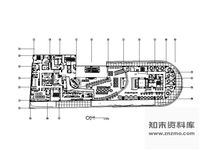 施工图日式概念美食餐厅装修图(含实景) 日韩料理店