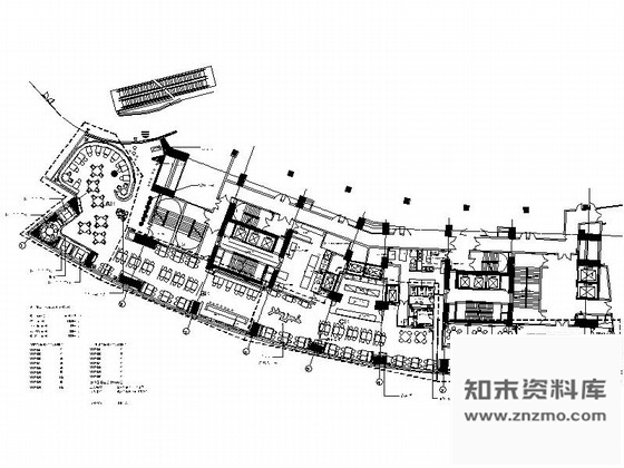 施工图深圳某现代风格名品牌火锅店装修施工图含效果