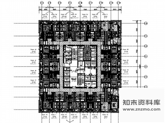 施工图辽宁精品豪华五星级现代风格酒店客房酒廊部分室内装修施工图