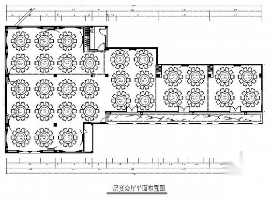 [福建]欧式华丽复古大酒店宴会厅室内施工图（含效果图）