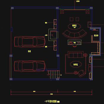 东南亚风格棠湖柏林城别墅全套施工图 ，CAD建筑图纸免费下载