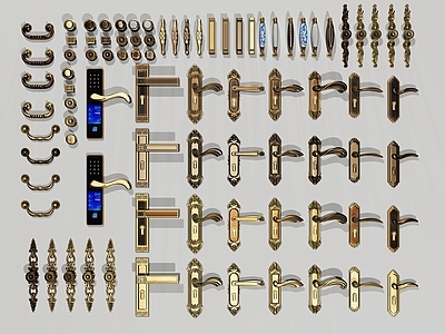 简欧门把手 柜抽屉 门拉手 柜门拉手