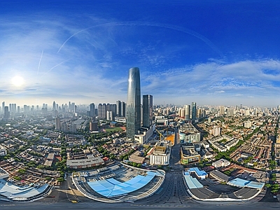 城市外景高清全景