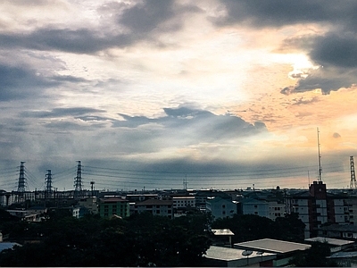 小区外景高清无缝 城市 天空 小区外景