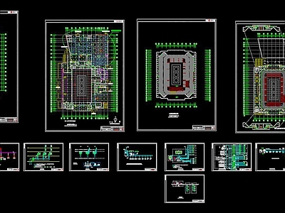 某体育馆弱电智能化 施工图 建筑电气