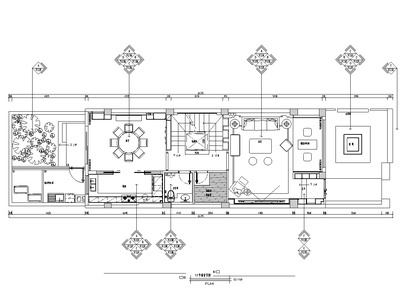 福建厦门现代中式五层别墅设计CAD施工图