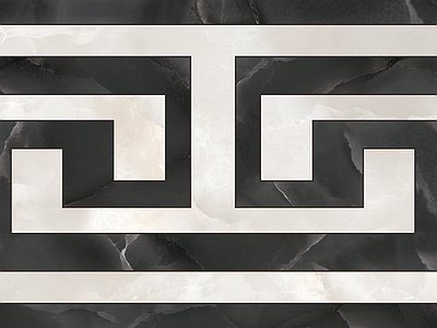 回字纹瓷砖贴图