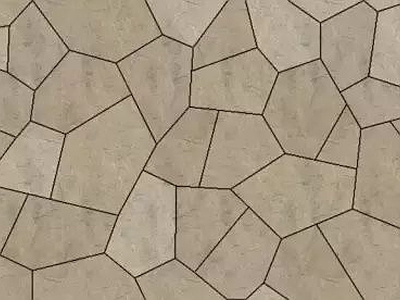 冰裂纹地面铺装