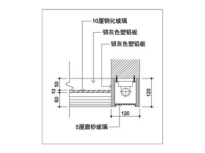 暗藏灯带吊顶剖面图cad下载_【知末网cad图纸库】第1页
