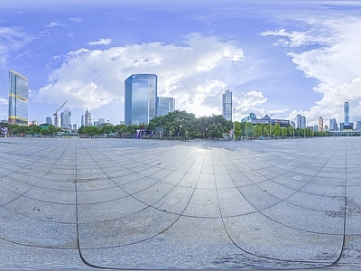 贴图hdr城市广场全景天空hdr现代城市街道夜晚全景知末网为了帮助设计