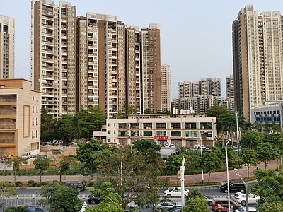 su的vray窗外风景贴图