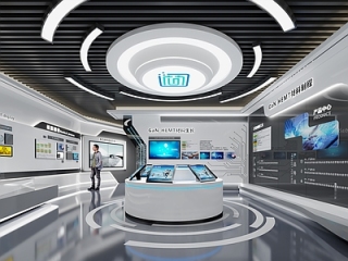 现代科技展厅 展馆 展板【ID:991613552】