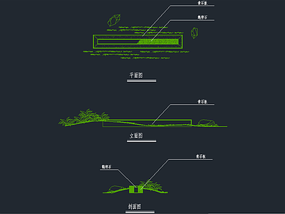 免费平面图草坪图例下载_【知末网cad图纸库】第1页