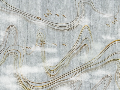 轻奢风壁纸贴图