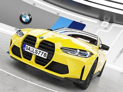 宝马汽车3d模型