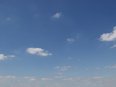 天空材质云朵 白天天空