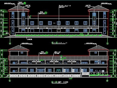 动物医院建筑 给排水 图纸