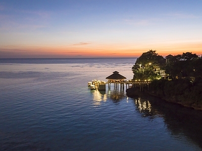 外景夜景贴图 户外 窗外景 环境贴图 风景