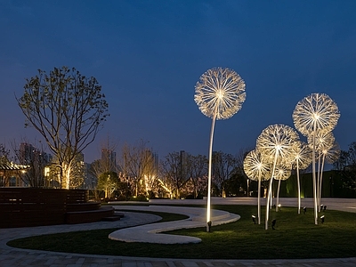 外景夜景贴图 户外 窗外景 环境贴图 风景