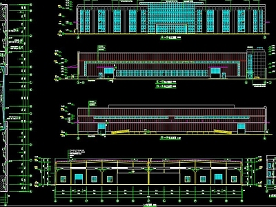 3层办公楼建筑暖通给排水 施工图