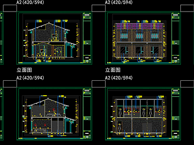 裸心杭州莫干山裸心堡丨施工图施工图下载
