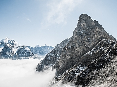 高清 外景 风景 天空 雪景