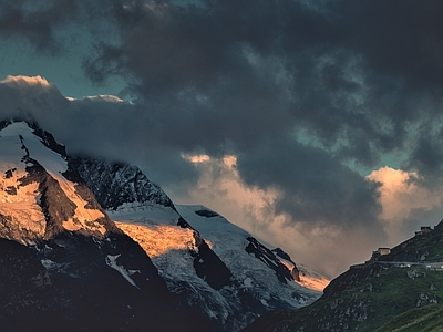 高清 外景 风景 天空 雪景