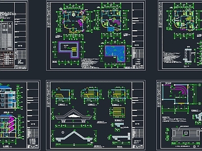 别墅多层 施工图