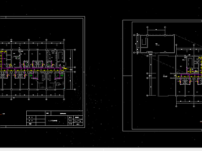 带地下室宾馆给排水全套图 施工图 建筑给排水