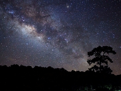 高清夜晚星空外景贴图 夜晚天空