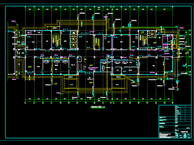 医院住院部水施 施工图 建筑给排水