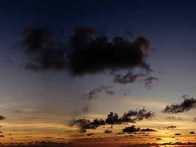 天空 夜景 黄昏 高清 夜晚天空