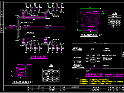 水厂及配套工程管网施工图 市政给排水