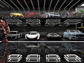 现代汽车展厅 汽车 跑车【ID:1117576095】