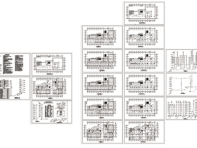 某医院综合楼给排水施工设计图施工图 建筑给排水