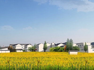 现代美丽乡村景观
