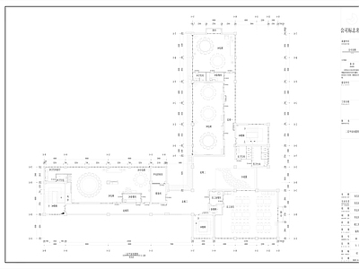 现代中式酒店餐饮施工图