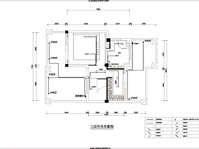 别墅全套装修cad图施工图