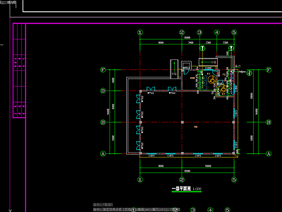 公厕给排水系统设计 施工图 建筑给排水