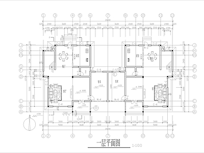 现代联排自建房别墅设计