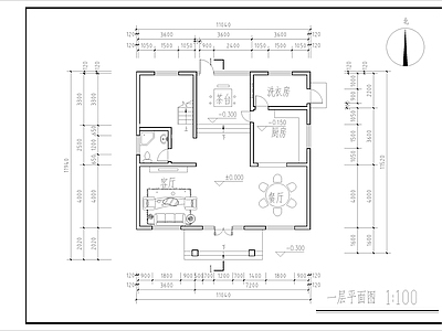 自建房别墅设计 施工图