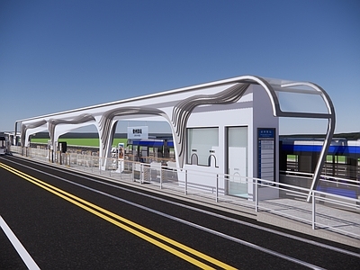 地铁站内部su模型下载_草图大师地铁站内部模型【知末网su模型】第1页