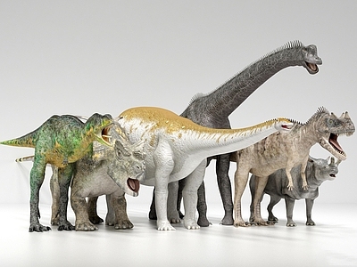 恐龙 包头龙 三角龙 甲龙 剑龙 暴龙 异特龙 南极龙 角鼻龙 翼手龙su
