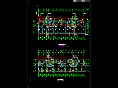 滨湖花园小区给排水及水灭火系统 施工图 建筑给排水