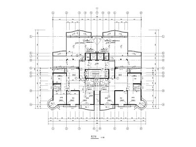 高层公寓建筑 施工图